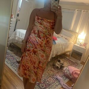 Pink Lily Midi dress